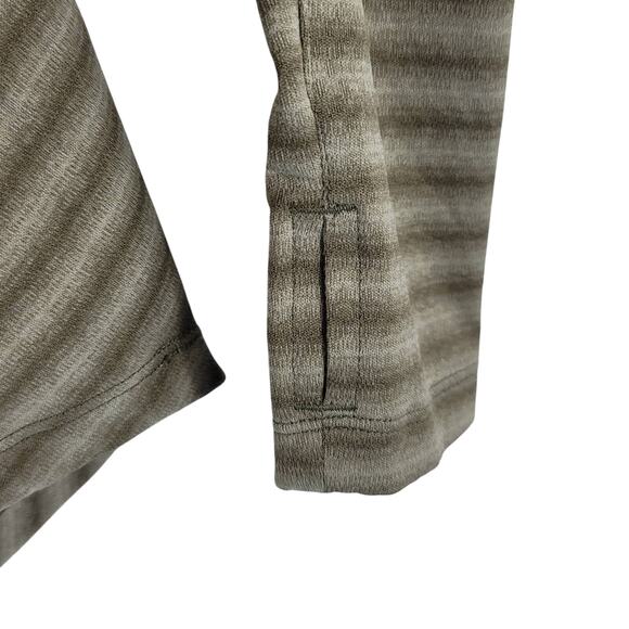 Outdoor Research Keara Hoodie Brown Gray Striped Long Sleeve Women Top M - Picture 4 of 6